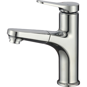 Смеситель для раковины D-Lin с выдвижной лейкой, хром (D158367)