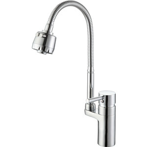 Смеситель для кухни D-Lin с гибким изливом, хром (D157315-T)