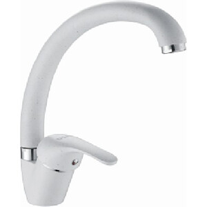Смеситель для кухни D-Lin белый (D150411-C)