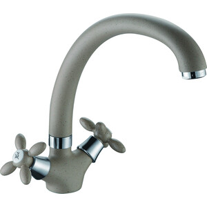 Смеситель для кухни D-Lin бежевый (D153808-W)