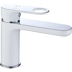 Смеситель для раковины D-Lin белый/хром (D110377-C)