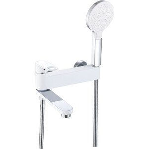 Смеситель для ванны D-Lin белый/хром (D181377-C)