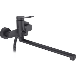 Смеситель для ванны D-Lin универсальный, черный (D147364-A)