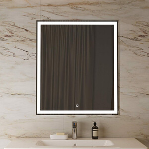 Зеркало Sanstar Oscar 70х80 подсветка, сенсор, белое (360.1-2.4.1.)