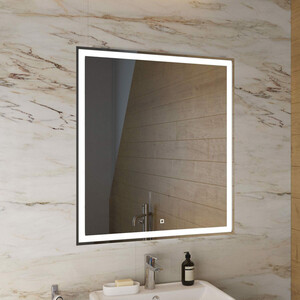 Зеркало Sanstar Oscar 70х80 подсветка, сенсор, белое (360.1-2.4.1.)