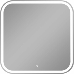 Зеркало Sanstar Varna 70х70 подсветка, сенсор, белое (319.1-2.4.1.)