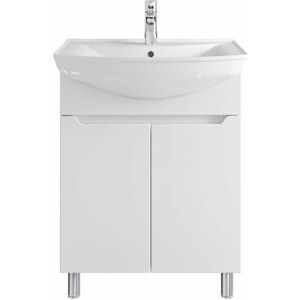Тумба под раковину Sanstar Bianca 65х30 белая (237.1-1.5.1.)