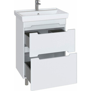 Тумба под раковину Sanstar Адель 50х40 белая (210.1-1.4.1.)