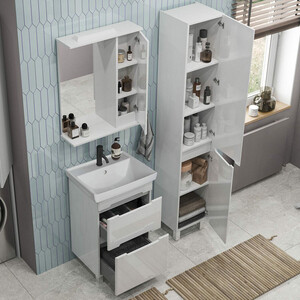 Тумба под раковину Sanstar Адель 50х40 белая (210.1-1.4.1.)