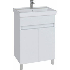 Тумба под раковину Sanstar Квадро 50х40 белая (203.1-1.4.1.)