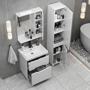 Тумба под раковину Sanstar Ориана 50х40 белая (368.1-1.4.1.)