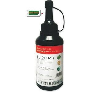 Заправочный комплект Pantum PC-211PRB (тонер 1600стр. + чип для P2200/P2500/P2507/M6500/M6550/M6600N/M6607) (PC-211PRB)
