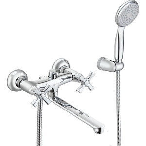 Смеситель для ванны Lemark Benefit универсальный, хром (LM2513C)