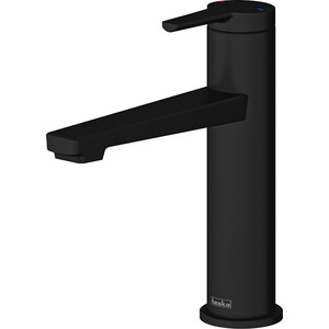 Смеситель для раковины Teska Liva Leo S черный (E5414)