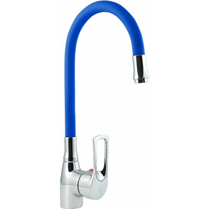 Смеситель для кухни Славен Цвет синий/хром (СЛ-ОД-Ц2С)