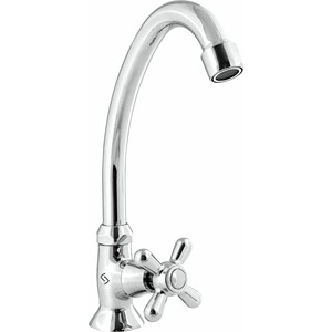 Кран для раковины Славен Прораб хром (СЛ-ОД-О13)