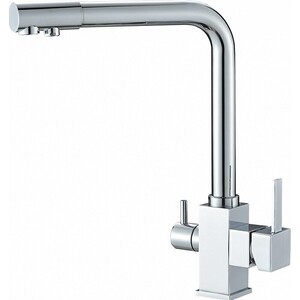 Смеситель для кухни ZorG Steel Hammer с подключением фильтра, хром (SH 805 CR)