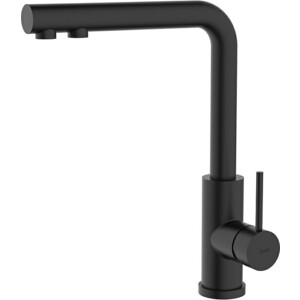 Смеситель для кухни IDDIS Rule с подключением фильтра, черный матовый (RULBLLFi05)