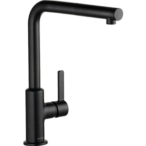 Смеситель для кухни Kludi L-ine черный матовый (408513975)