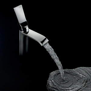 Смеситель для раковины Bossini Apice с донным клапаном, хром (E89603.030)