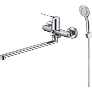 Смеситель для ванны Milardo Enjoy универсальный, глянцевый хром (ENJSB00M10)