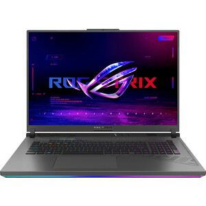 Ноутбук Asus ROG Strix G18 G814JIR-N6048 18" Intel Core i9 14900HX(2.39Ghz)/16Gb/1Tb/GeForce RTX4070 8GB/noOS/Eclipse Gray (90NR0ID6-M002E0)
