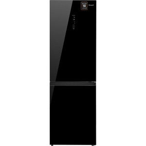 Холодильник Weissgauff WRK 185 Total NoFrost Inverter Black Glass
