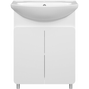 Тумба под раковину Misty Чегет 65 белая (П-Чег-01065-011)