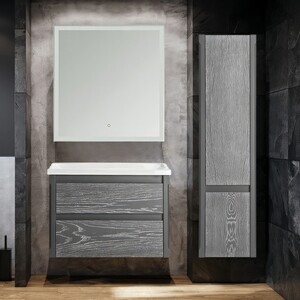 Пенал ASB-woodline Лорена 40 подвесной, grigio (12211)