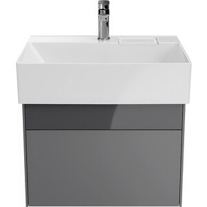 Тумба под раковину Kerama Marazzi Logica 60 стальной серый (LOG.60.2\ST)