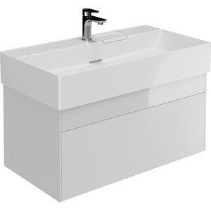 Тумба под раковину Kerama Marazzi Logica 90 белоснежная (LOG.90.2\WHT)