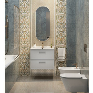 Тумба под раковину Kerama Marazzi Piano Classic 65 белая (PIA.CL.65\WHT.M)