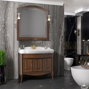 Зеркало Opadiris Лоренцо 76х107 светлый орех (00-00007042)