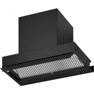 Вытяжка встраиваемая Faber IN-NOVA ZERO DRIP LITE A60 BK черный матовый/черное стекло