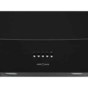 Вытяжка Krona INGA 600 black push button