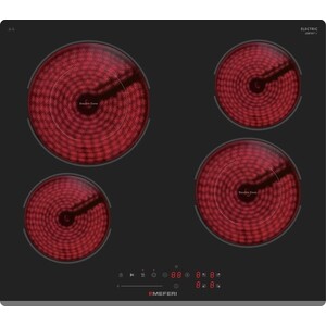 Электрическая варочная панель Meferi MEH604BK COMFORT PLUS