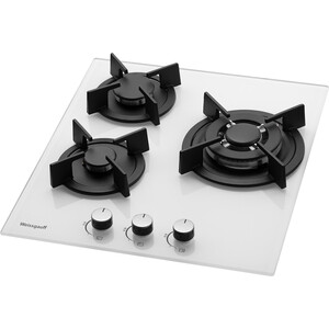 Газовая варочная панель Weissgauff HGG 451 WGh Nano Glass