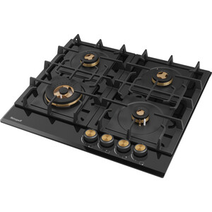 Газовая варочная панель Weissgauff HGG 641 BV Volcano Burner Nano Glass