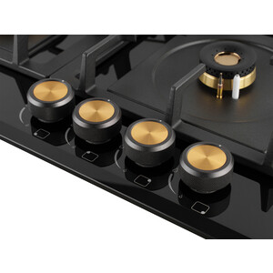 Газовая варочная панель Weissgauff HGG 641 BV Volcano Burner Nano Glass