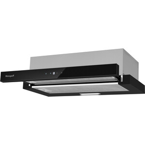 Вытяжка встраиваемая Weissgauff TEL 600 TC BL