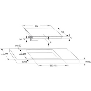 Электрическая варочная панель Gorenje ECT632BSCE