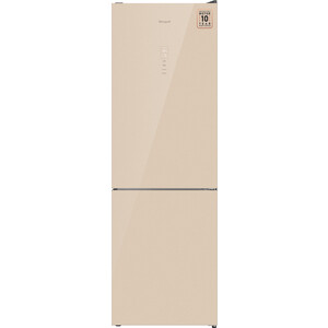 Холодильник Weissgauff WRK 185 Total NoFrost Inverter Beige Glass