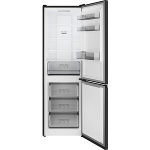 Холодильник Weissgauff WRK 185 Total NoFrost Inverter Black Inox