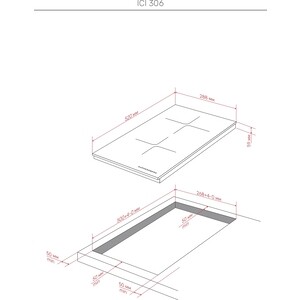 Индукционная варочная панель Kuppersberg ICI 306