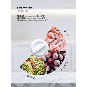 Морозильный ларь Lex LFR170 FFLed