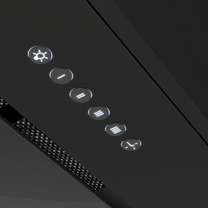 Вытяжка встраиваемая Elikor Cube 90П-1000-Э4Д черный/черный