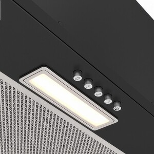 Вытяжка встраиваемая Elikor Cube Basic 60П-500-К3Д черная
