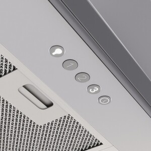 Вытяжка встраиваемая Elikor EVOLUTION 90П-750-Э3Д алюминиевый металлик