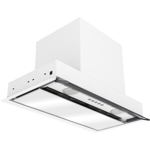 Вытяжка встраиваемая Elikor Sense Glass 60П-1000 белый