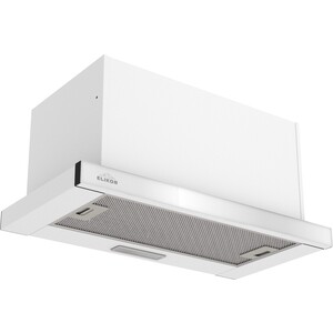 Вытяжка встраиваемая Elikor Slide Glass 60П-1000 белый/белый
